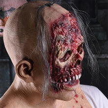 Load image into Gallery viewer, Horror Bloody Scary Halloween Mask Masquerade Party Supplies Haunted Frighten Halloween Zombie Mask Frighten Rot mascara terror